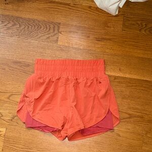 Balance Athletica Vibrant Orange Athletic Shorts